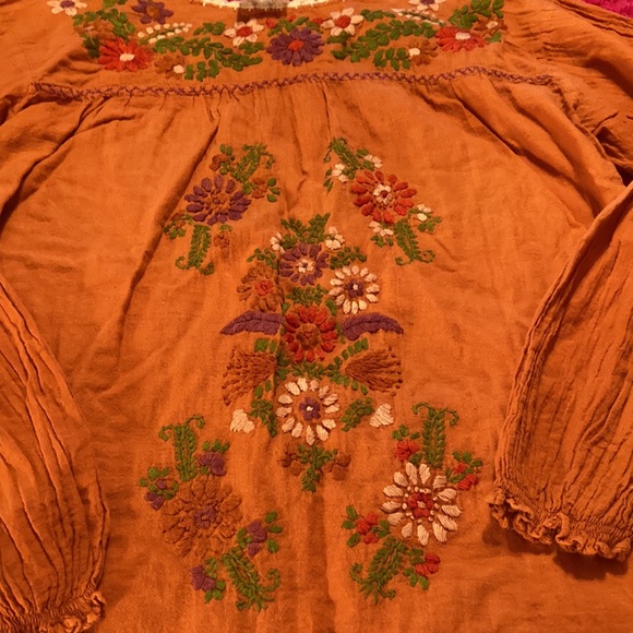 Gypsy Rose Handmade Women’s Flower Shirt - Picture 2 of 16